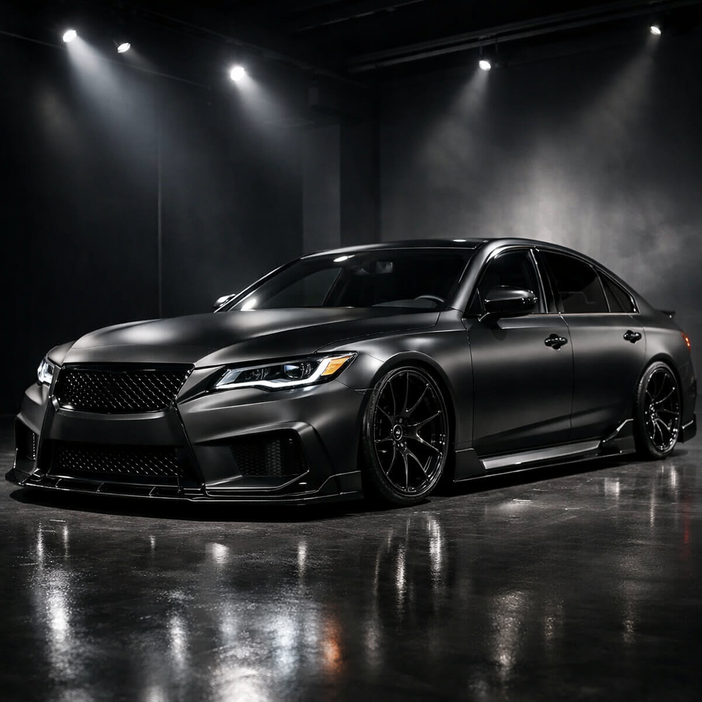 Luxury Sedan Transformation - After