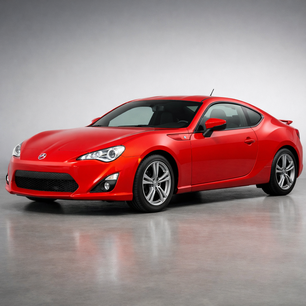 High-Performance Sports Car - Before